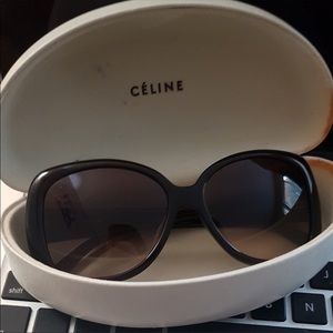 celine sunglasses with case